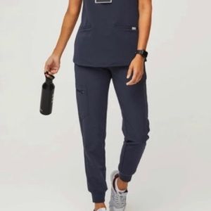 FIGS Limited Edition Quiet Navy Zamora Bottoms